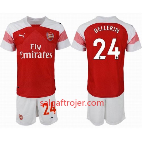 Arsenal Fodboldtrøjer BELLERIN 24 Børn Hjemmebanesæt 2018/19 Kort ærmer Arsenal Fodboldtrøjer BELLERIN 24 Børn Hjemmebanesæt 2018/19 Kort ærmer